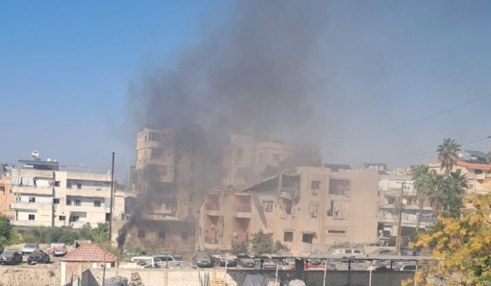 غارة استهدفت شقة سكنية في حارة صيدا ⁧‫‬⁩