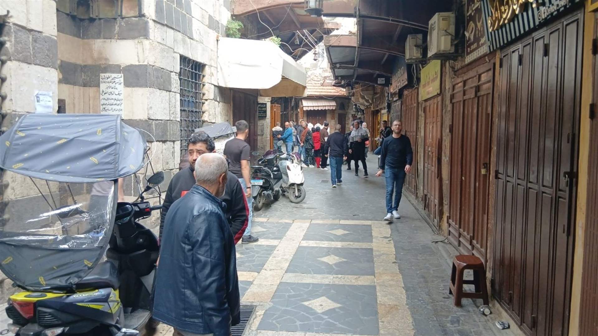 إقفال سوق الصاغة في طرابلس تضامنا مع ضحايا انهيار المبنى