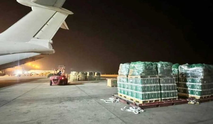 طائرة مساعدات سعودية جديدة إلى لبنان