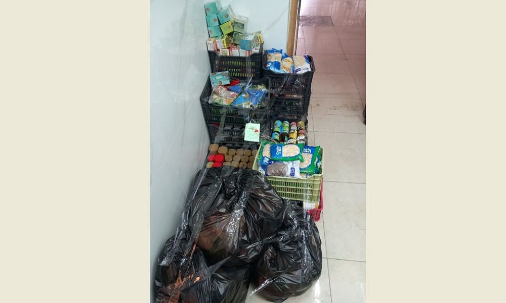 ختم سوبرماركت في كفرجوز بالشمع الأحمر