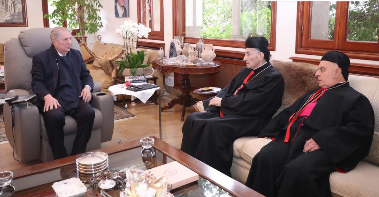 مكتب الرئيس أمين الجميّل: زيارة للبطريرك الراعي للاطمئنان إلى صحته