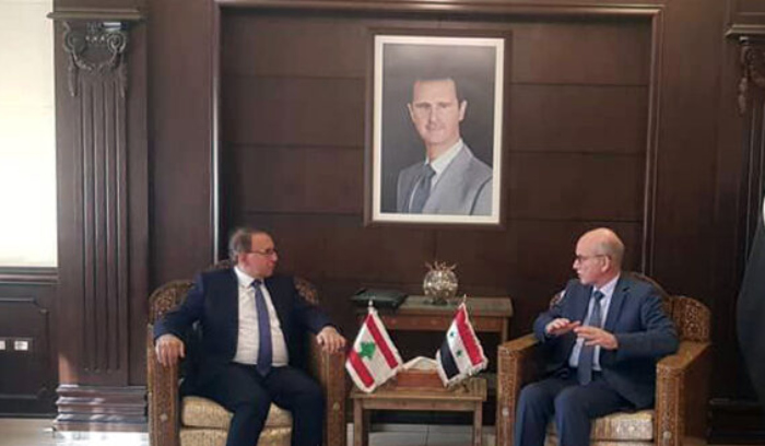 وزير المهجرين اللبناني بحث في سوريا عودة اللاجئين السوريين واستضافة الوافدين<br />
اللبنانيين