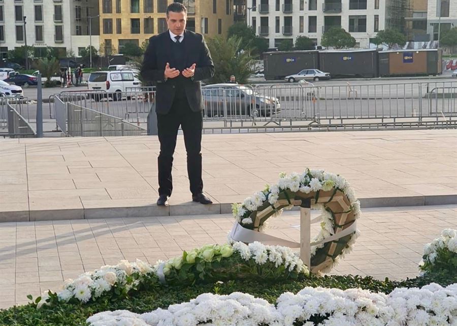 مطر زار ضريح الحريري: هنا نحترم التاريخ