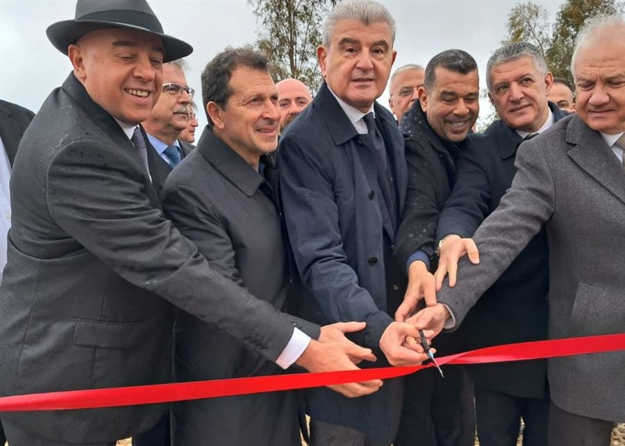 عيسى الخوري إفتتح أعمال اقامة منطقة الكورة التكنولوجية في بلدة كفرحزير