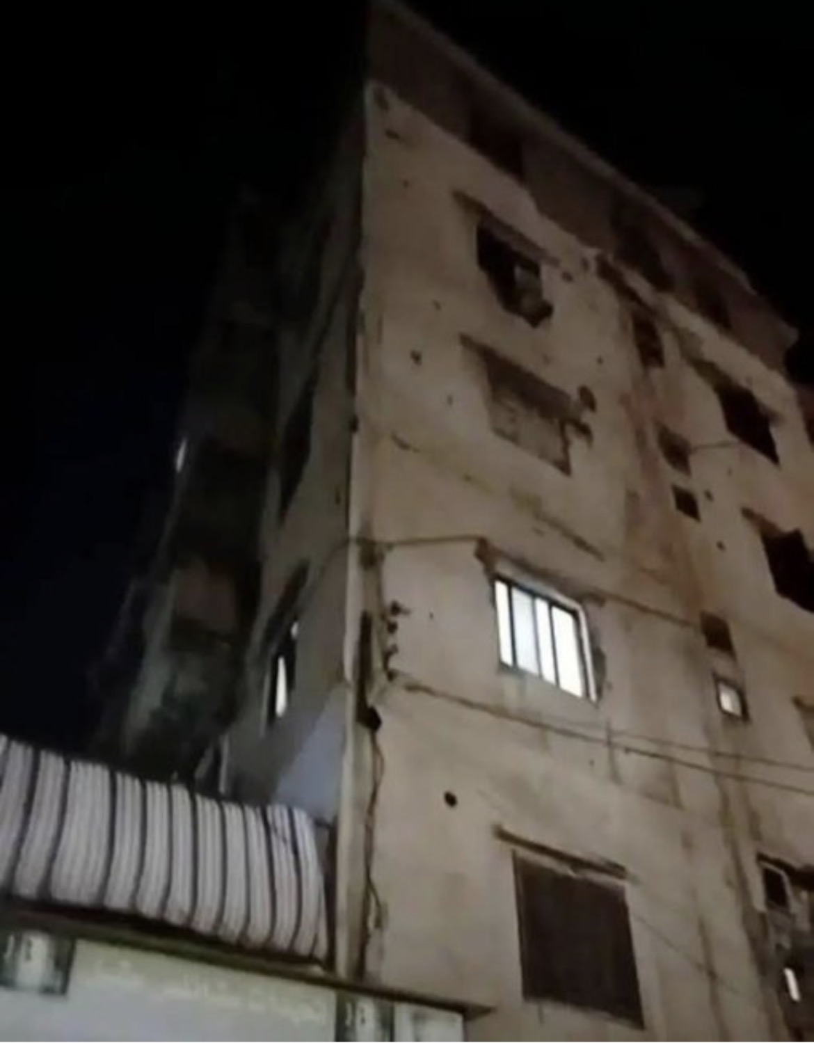 إخلاء فوري لمبنى الريداني على أوتوستراد البداوي وخروج السكان