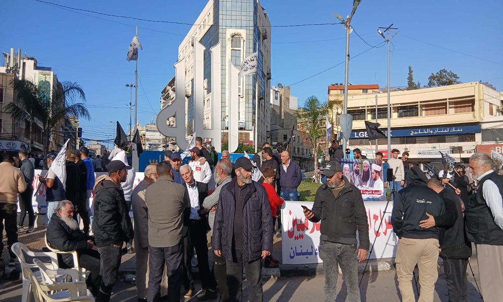 اعتصام لأهالي الموقوفين الاسلاميين في طرابلس