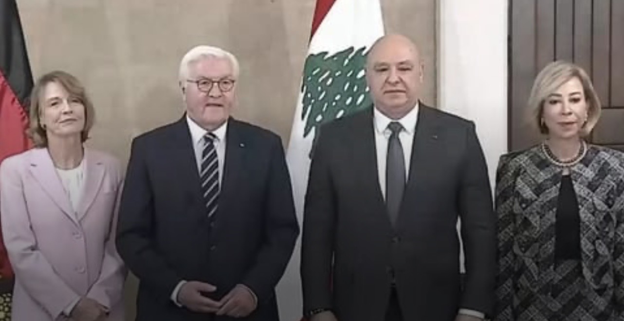 الرئيس الألماني في بعبدا