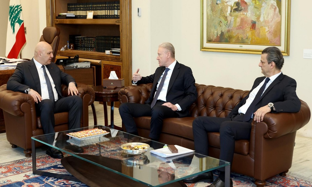 الرئيس عون التقى رجّي… وهذا ما تم بحثه