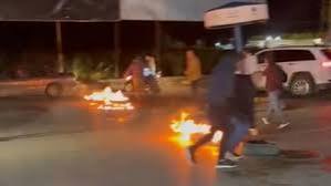 بعد زيادة الضرائب …قطع الطريق في زحلة!