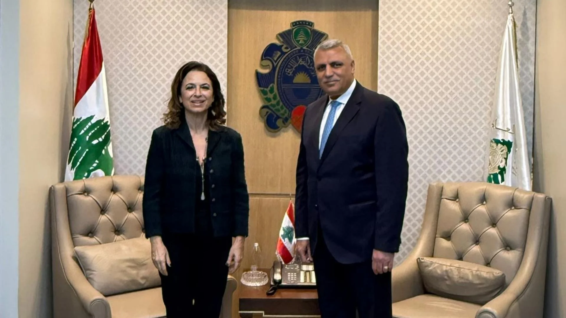 التحضيرات لموسم الأعياد بين وزيرة السياحة ومدير عام الأمن العام