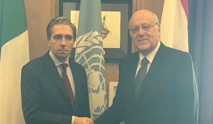 ميقاتي يصل إلى ايرلندا