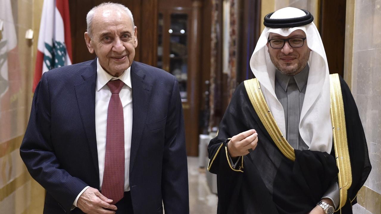 الرئيس بري عرض مع السفير بخاري الأوضاع العامة