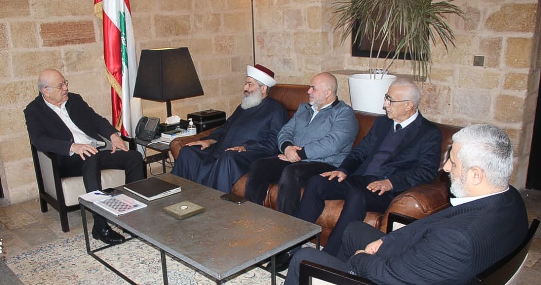 ميقاتي استقبل وفودا من طرابلس ومناطق شمالية: سنبقى إلى جانب أهلنا