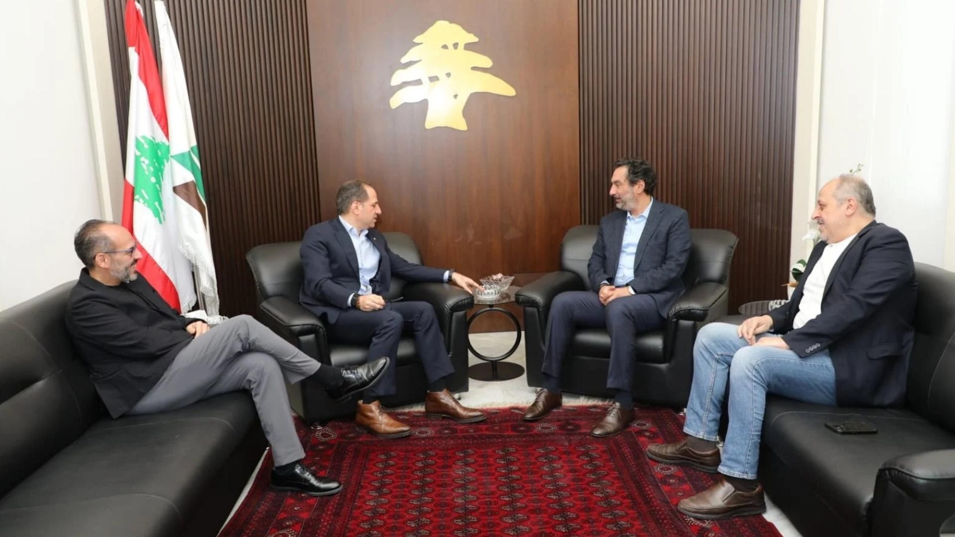 سامي الجميّل التقى الصادق... وتأكيد على توحيد الجهود