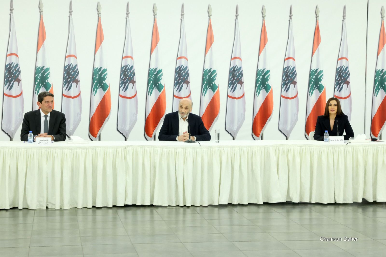 جعجع يعلن ترشيح ستريدا جعجع وجوزيف إسحق في بشري ويطلق الماكينة الانتخابية لمعركة 2026