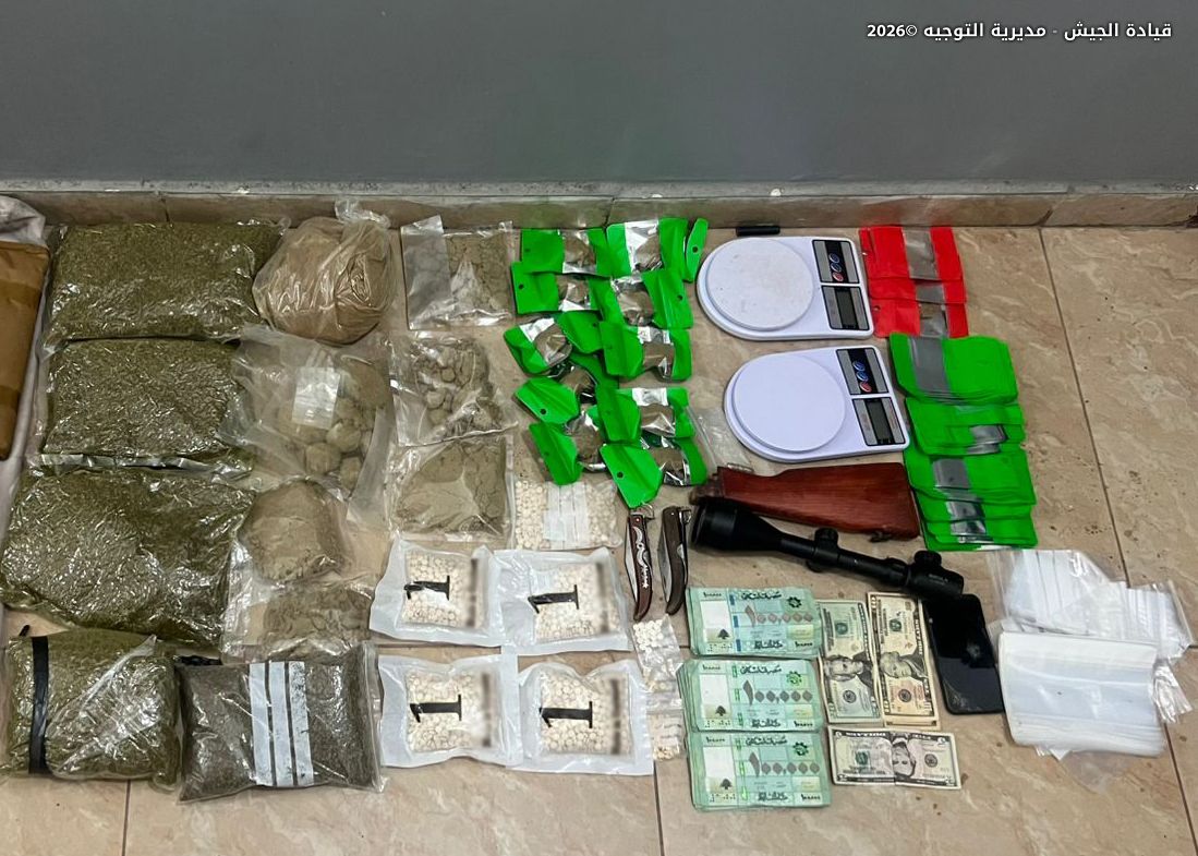 ضبط “فان” يُستَخدم معملًا متنقلًا لتصنيع المخدرات