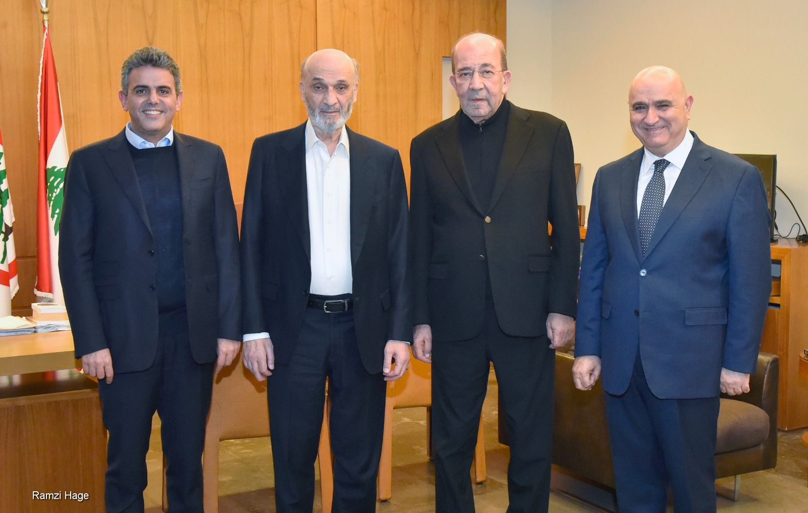 جعجع يلتقي منصور البون: ارتياح لإجراء الانتخابات في موعدها ومشاركة المغتربين