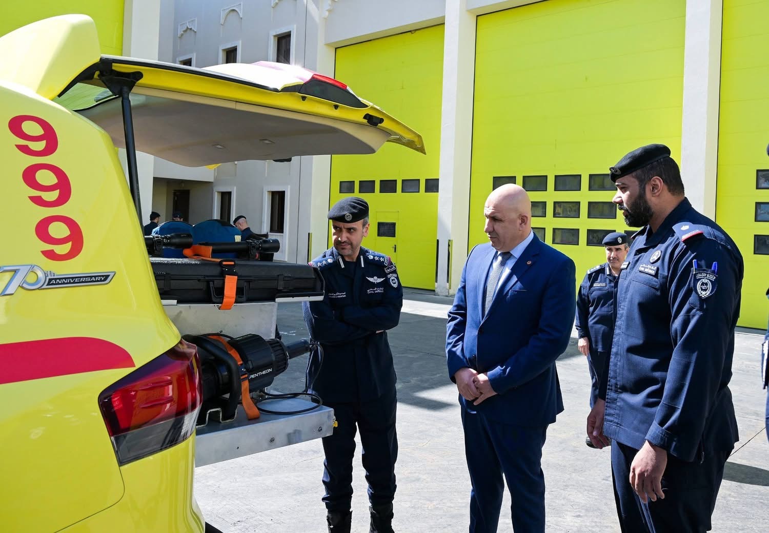 بالصّور - المدير العام للدفاع المدني يزور دولة قطر ويبحث سبل تعزيز التعاون المشترك