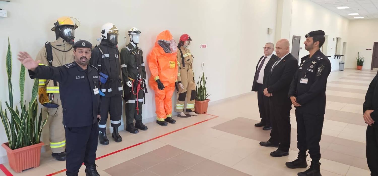 بالصّور - المدير العام للدفاع المدني يزور دولة قطر ويبحث سبل تعزيز التعاون المشترك