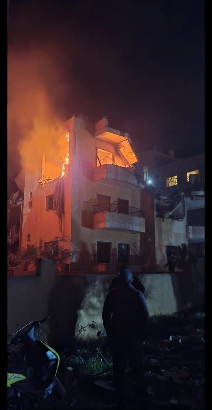 كم بلغت حصيلة الغارات على البقاع؟