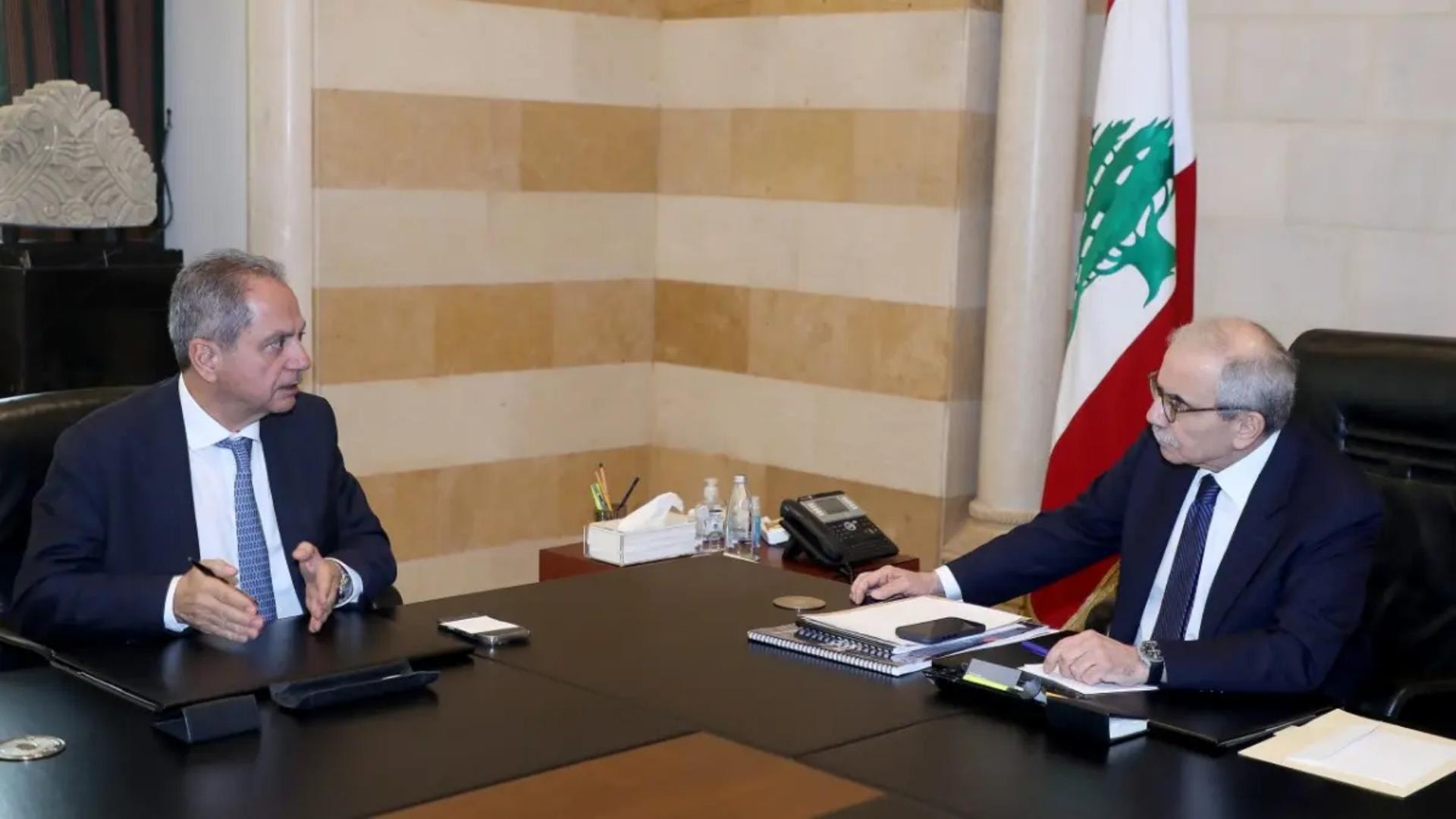 سلام بحث مع صدي في التعديات على الأملاك النهرية