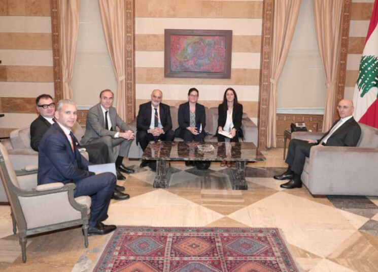 وزير الداخلية استقبل سفير أوكرانيا وبعثة فرنسية ونوابا ومحافظين