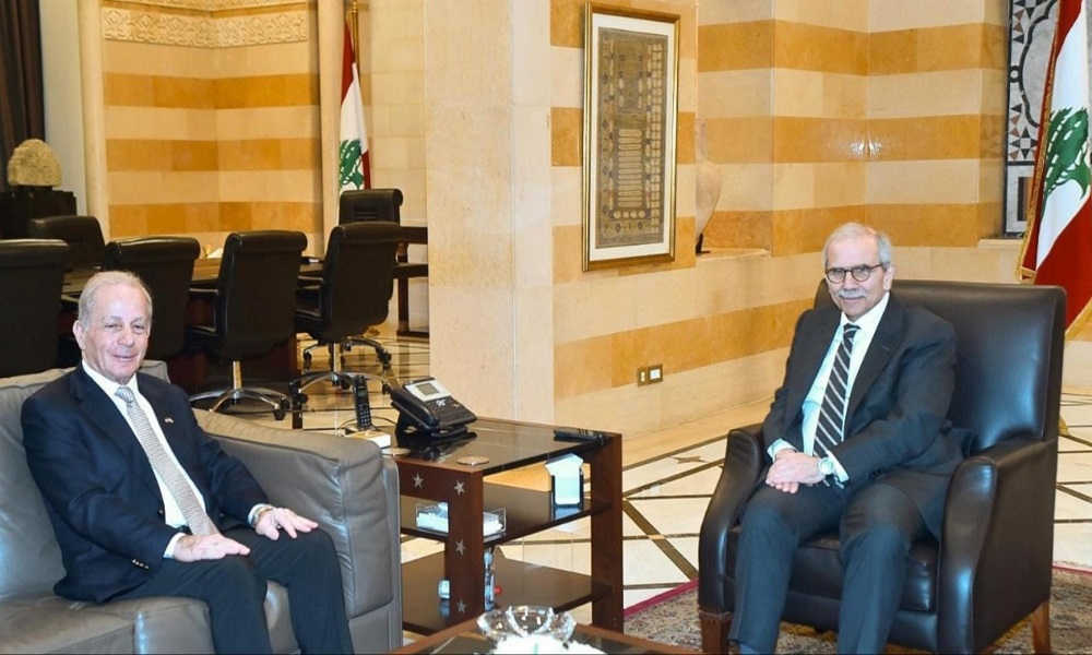 سلام بحث مع السفير الأميركي في مؤتمر دعم الجيش