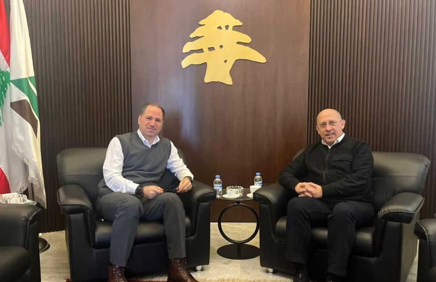 سامي الجميّل بحث مع آلان عون في المستجدات