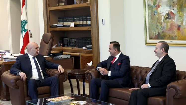 الرئيس عون عرض مع وزير الصحة في جمهورية لاتفيا العلاقات الثنائية وسبل تطويرها