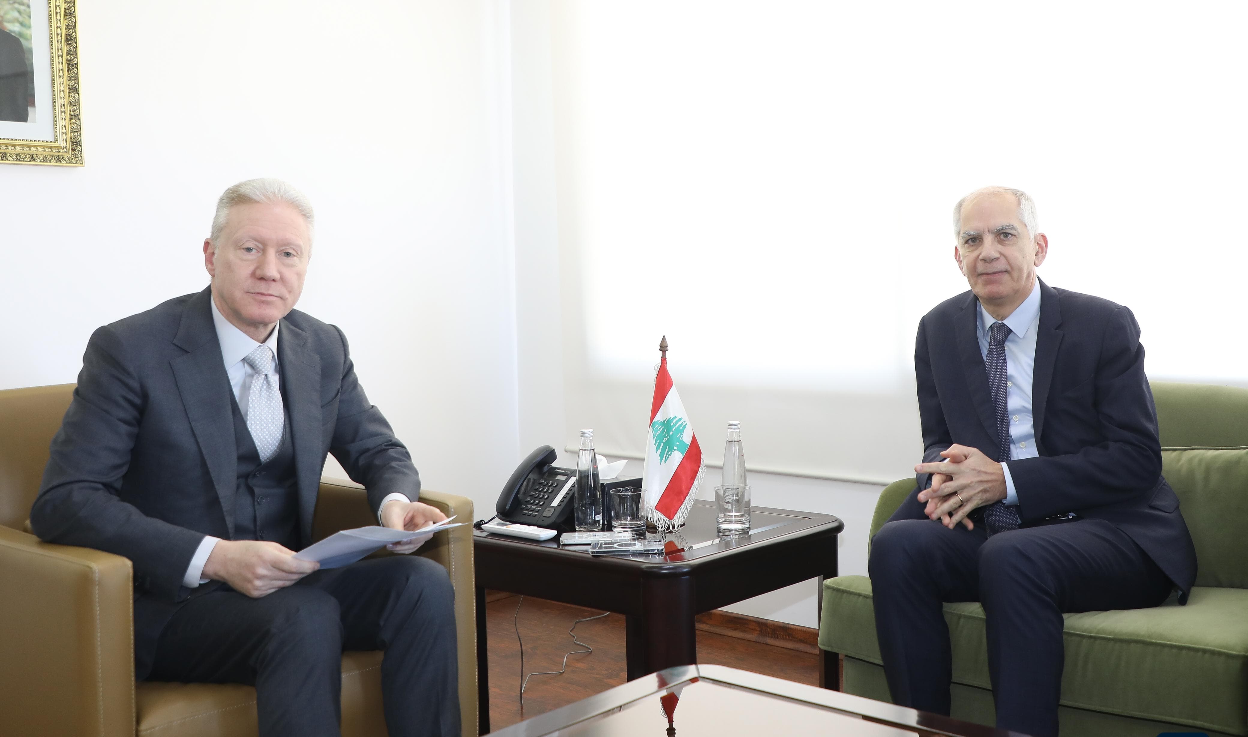 رجي: لبنان حريص على مواصلة التعاون مع الشركاء الدوليين