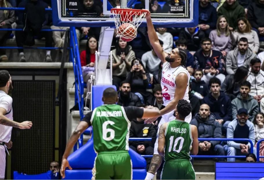 لبنان يحقق فوزه الثاني في تصفيات كرة السلة الآسيوية على السعودية