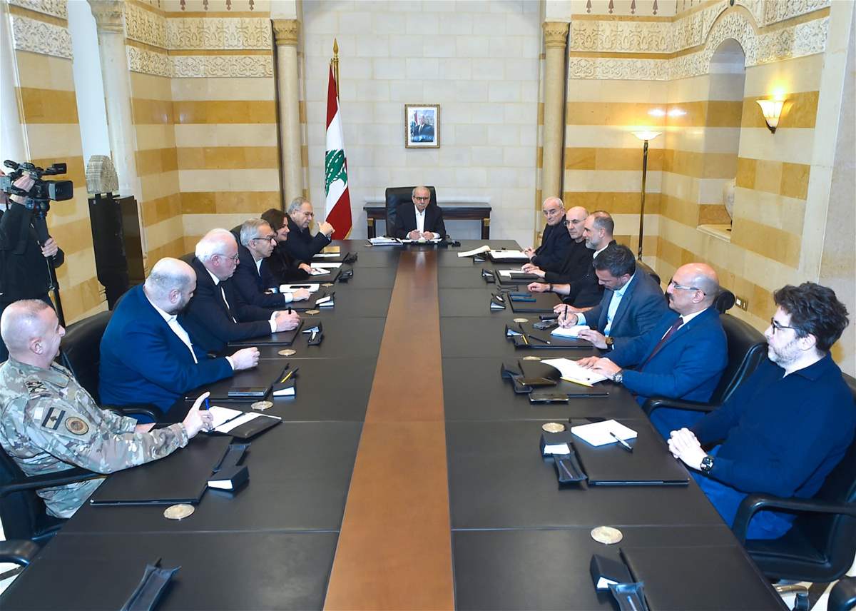 في ضوء حرب إيران.. اجتماع عاجل في السراي الحكومي