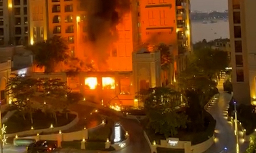 انفجارات جديدة تدوي في دبي