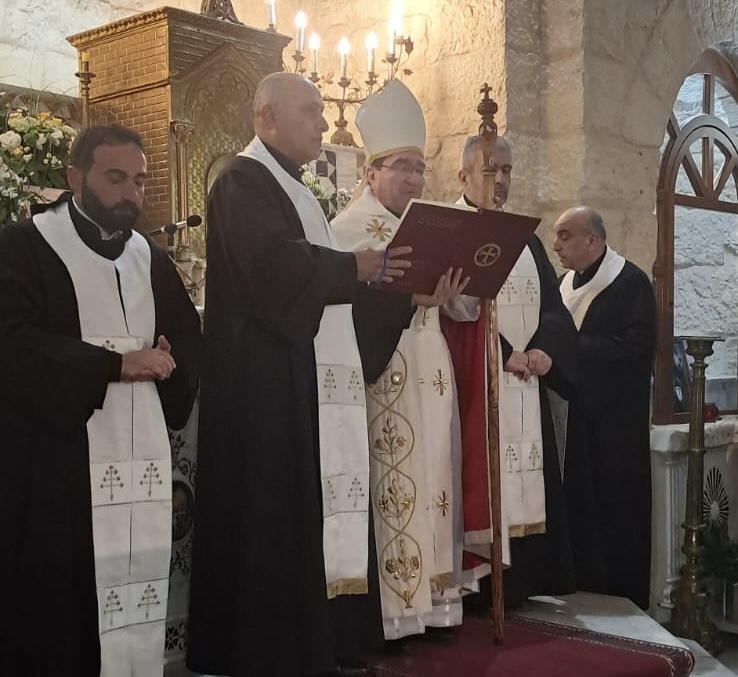 المطران  خيرالله في عيد مار يوحنا مارون: لننزع السلاح من قلوبنا ونجدّد رسالة لبنان كأرض حرية وتعددية