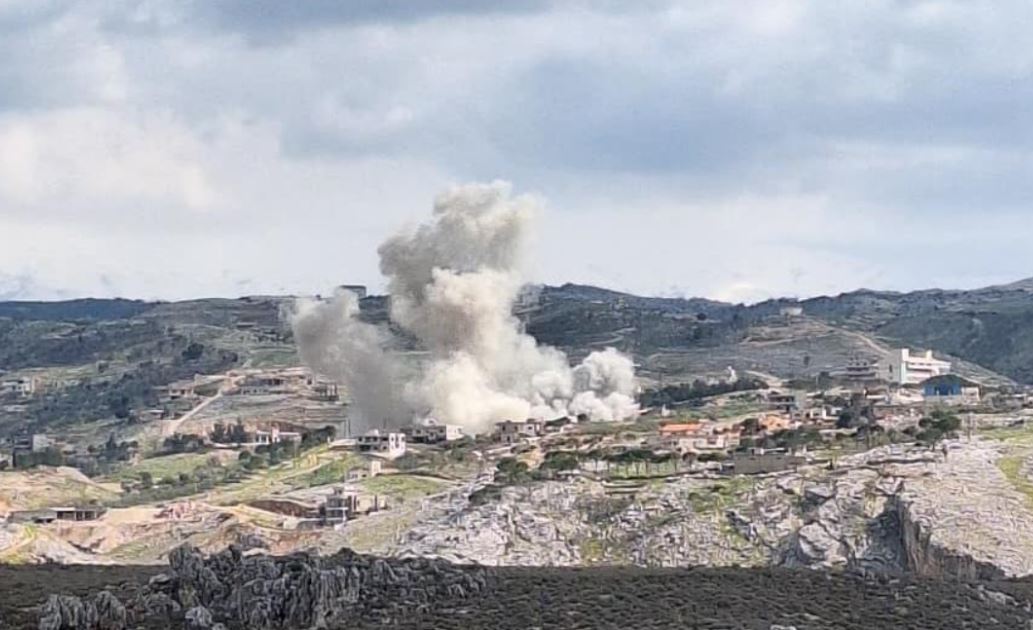 غارة على بلدة سحمر في البقاع