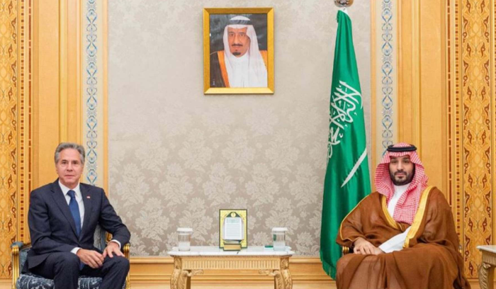 بلينكن بحث مع ولي العهد السعودي الأوضاع في غزة ولبنان والسودان