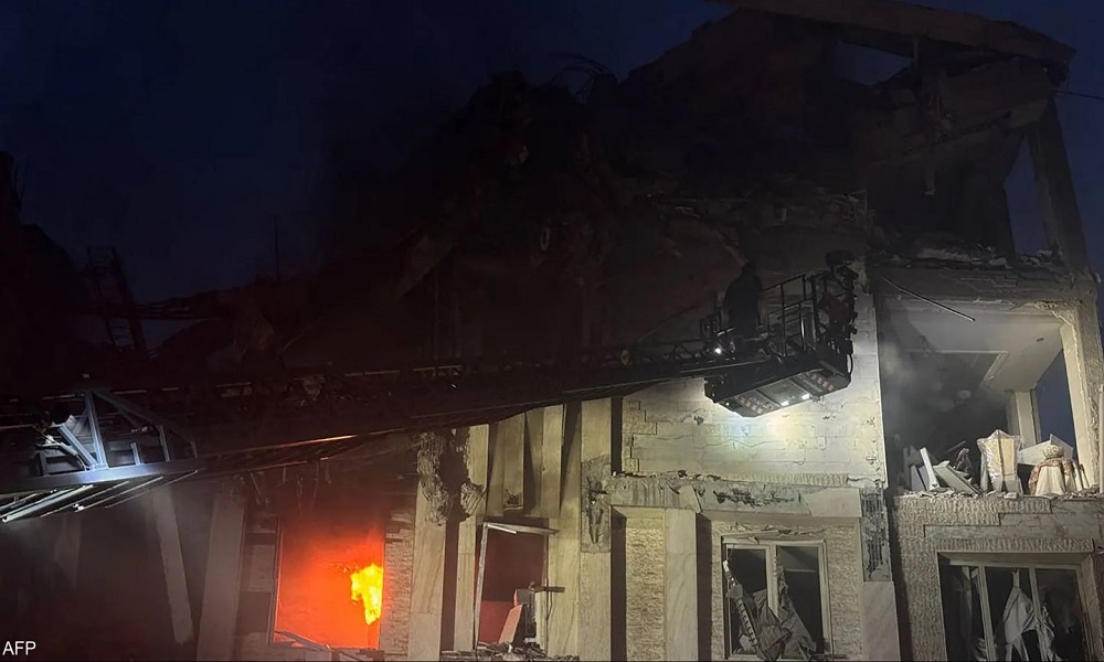 الجيش الإسرائيلي: تدمير مركز الإعلام والدعاية التابع للنظام الإيراني