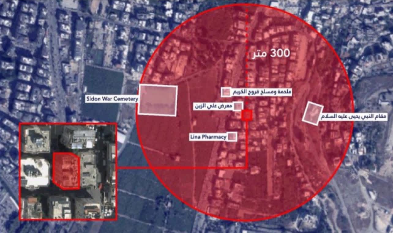إخلاء مبنى مُنذر في حارة صيدا وسط اكتظاظ سكاني