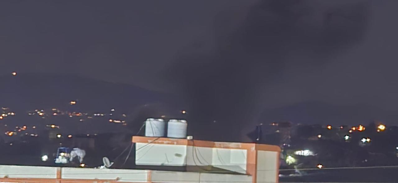 غارة تستهدف قعقعية الصنوبر