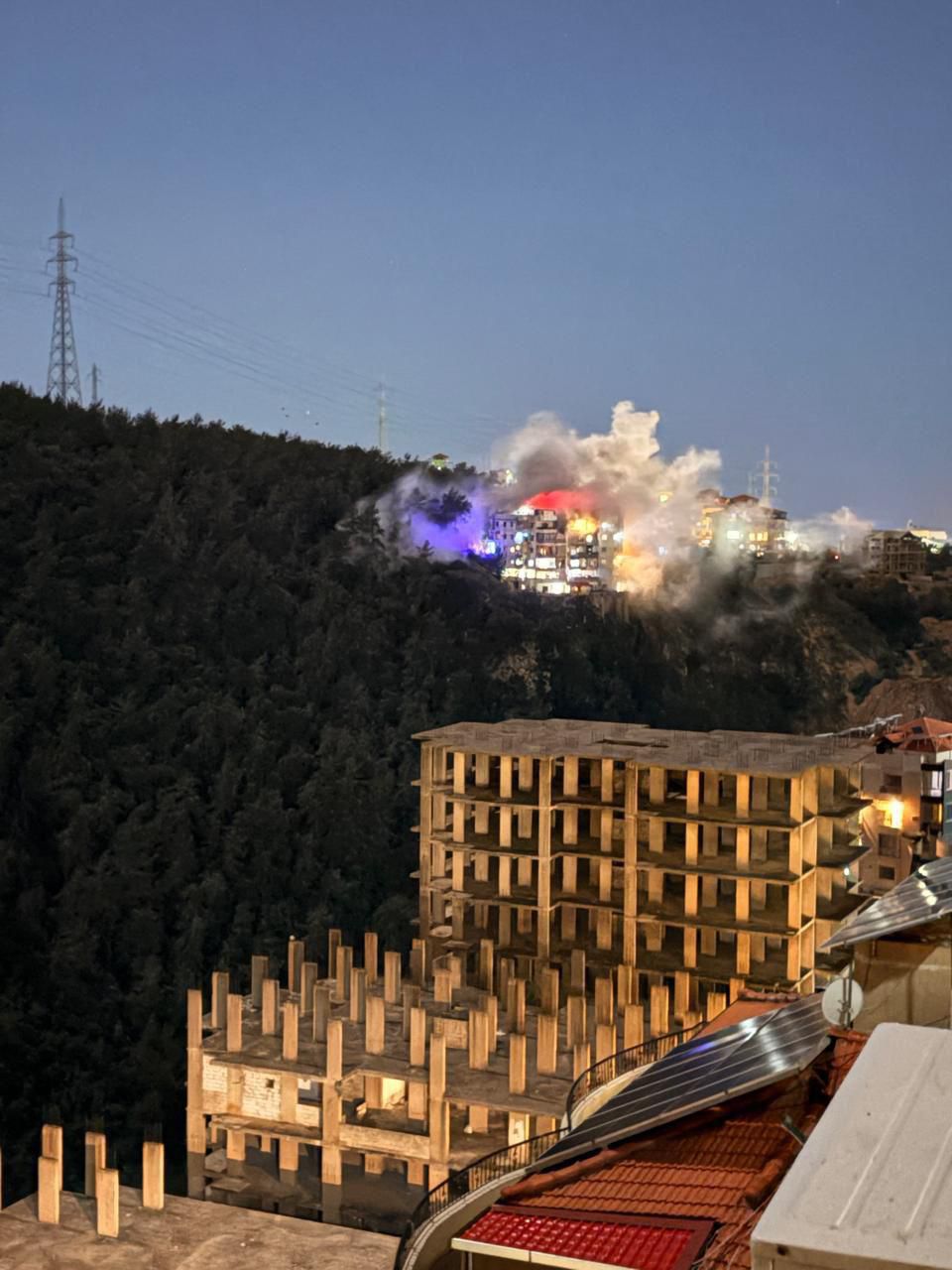 غارة إسرائيلية تستهدف عرمون