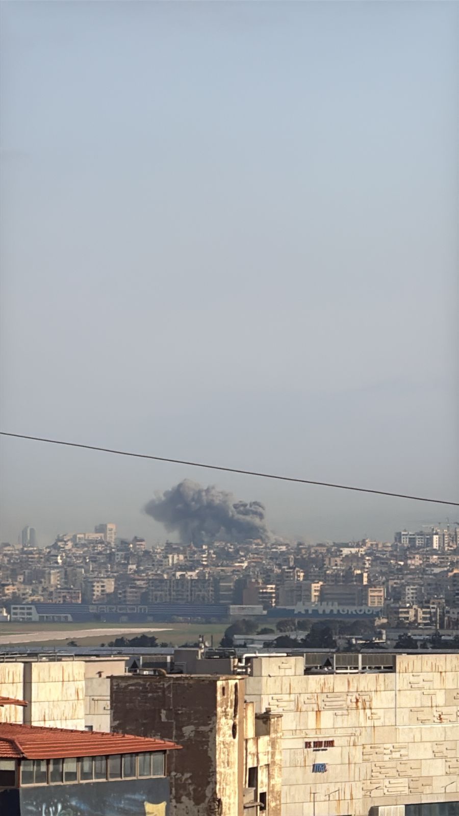 غارة عنيفة  بثلاثة صواريخ على الضاحية الجنوبية لبيروت