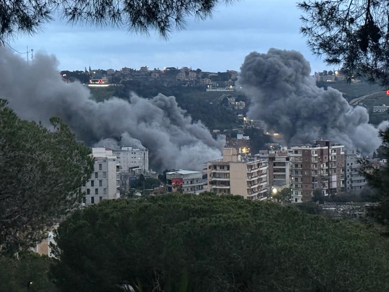 غارة إسرائيلية على النبطية