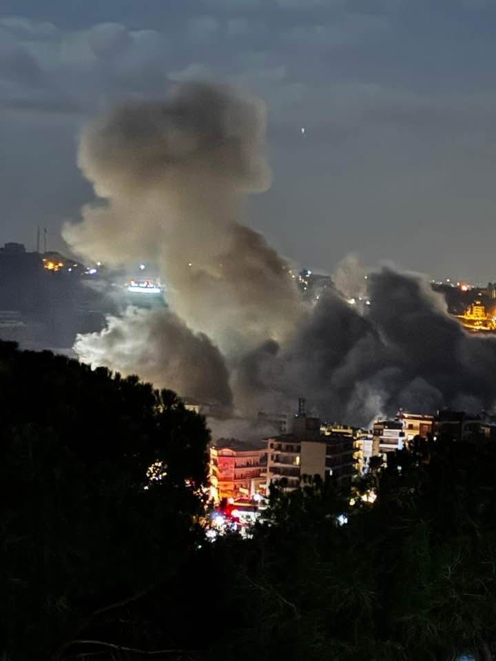 غارتان تستهدفان مدينة النبطية