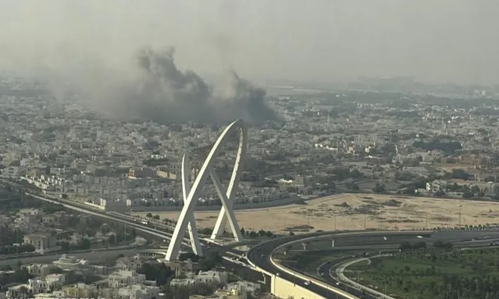 اعتراض تهديدات إيرانية في سماء الدوحة