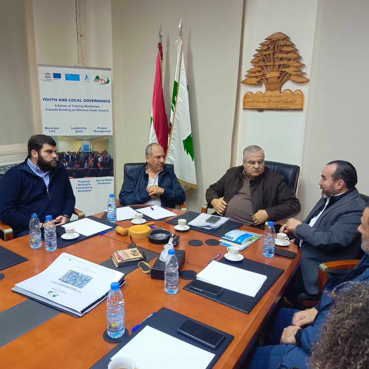 بو عاصي يزور بلدية الحازمية