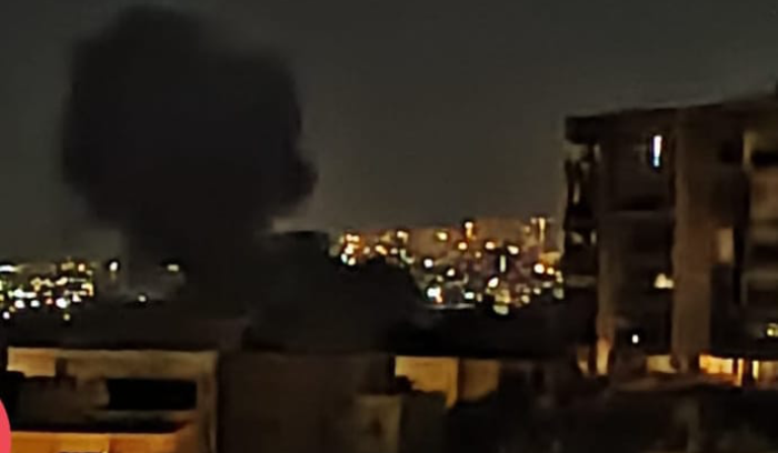 غارة عنيفة جداً تستهدف برج الراجنة
