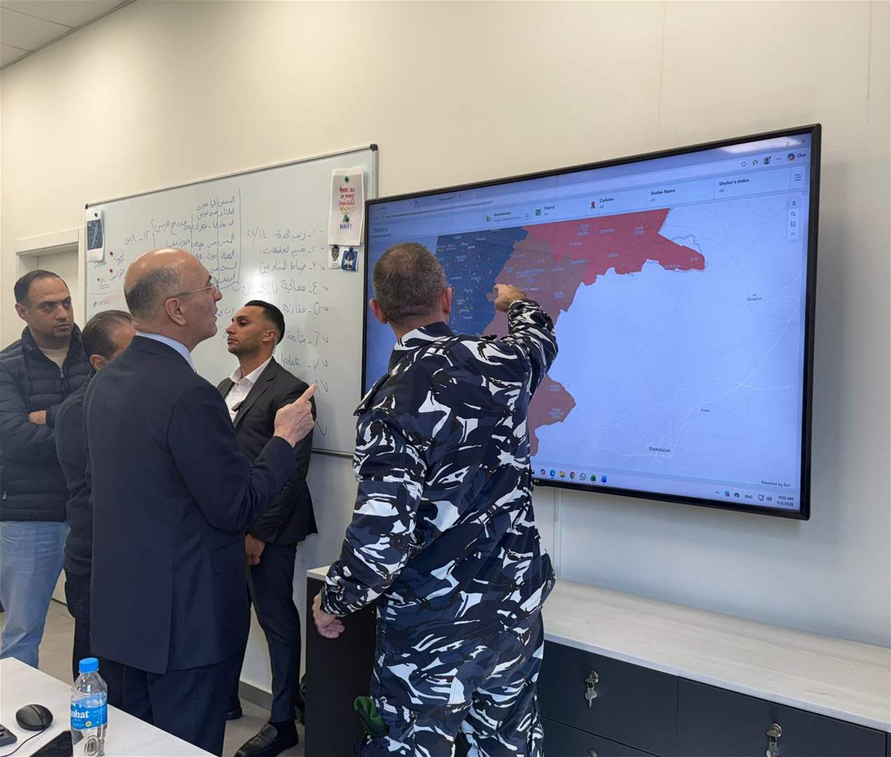 الحجّار: لتنظيم إيواء النازحين وتأمين احتياجاتهم