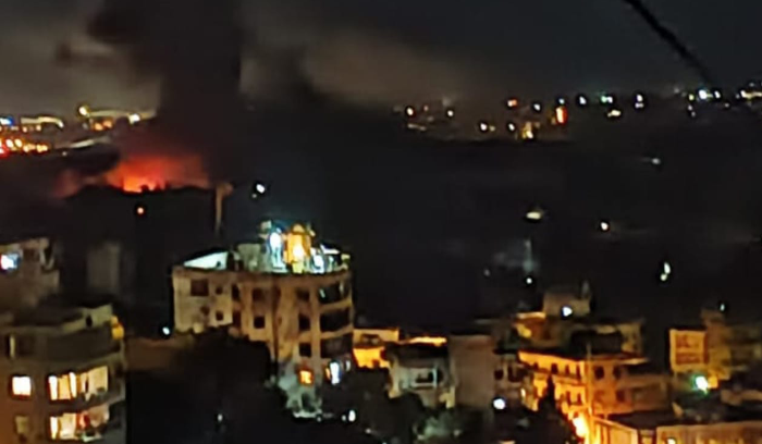 غارة عنيفة على الليلكي