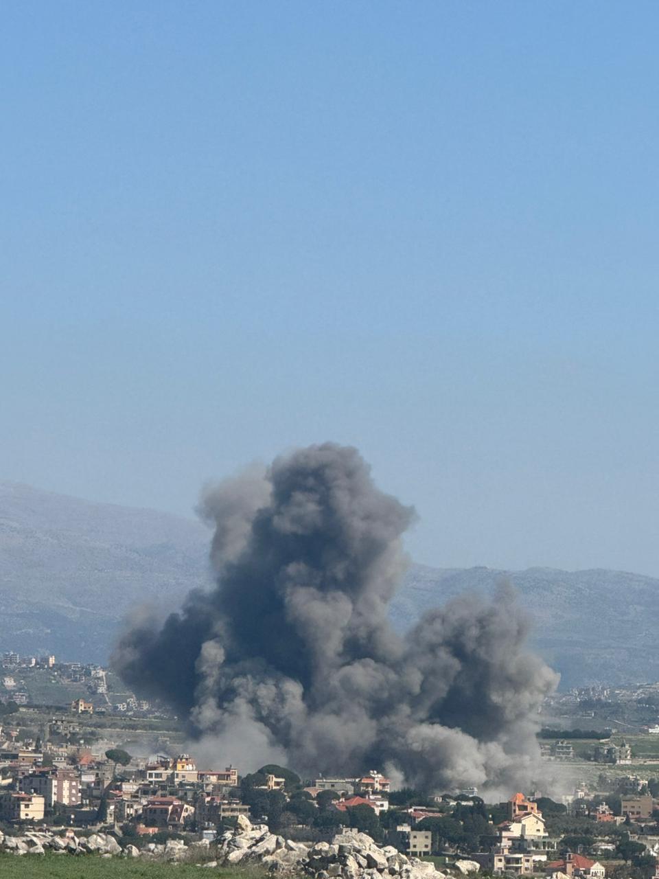 غارة على بلدة كفرتبنيت