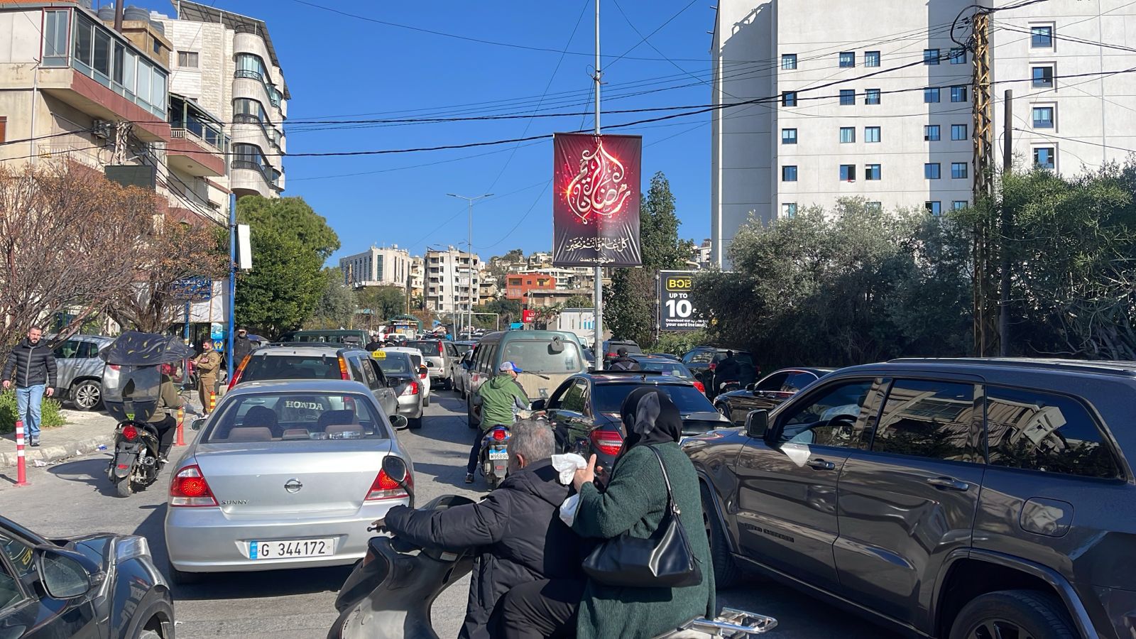 هلع وتوتر في الضاحية الجنوبية وزحمة خانقة